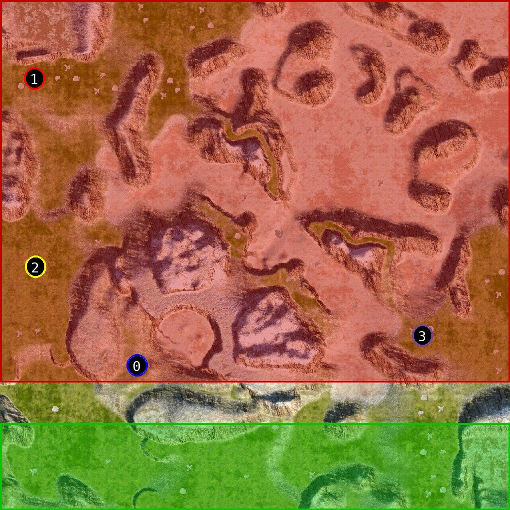 sat pic of Mountain Pass V4